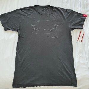 Tesla Apparel Model S Silhouette Size Large Color Gray